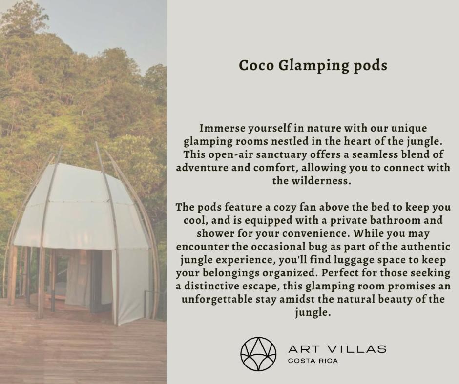 Art Villas Costa Rica, Villas & Glamping Uvita Zewnętrze zdjęcie