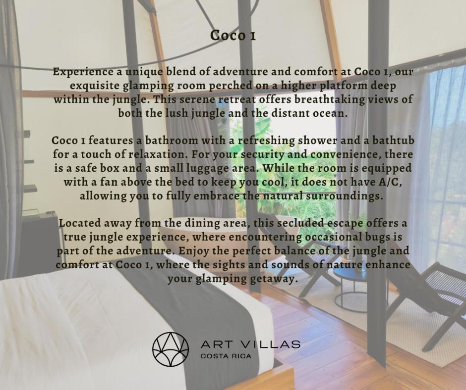 Art Villas Costa Rica, Villas & Glamping Uvita Zewnętrze zdjęcie